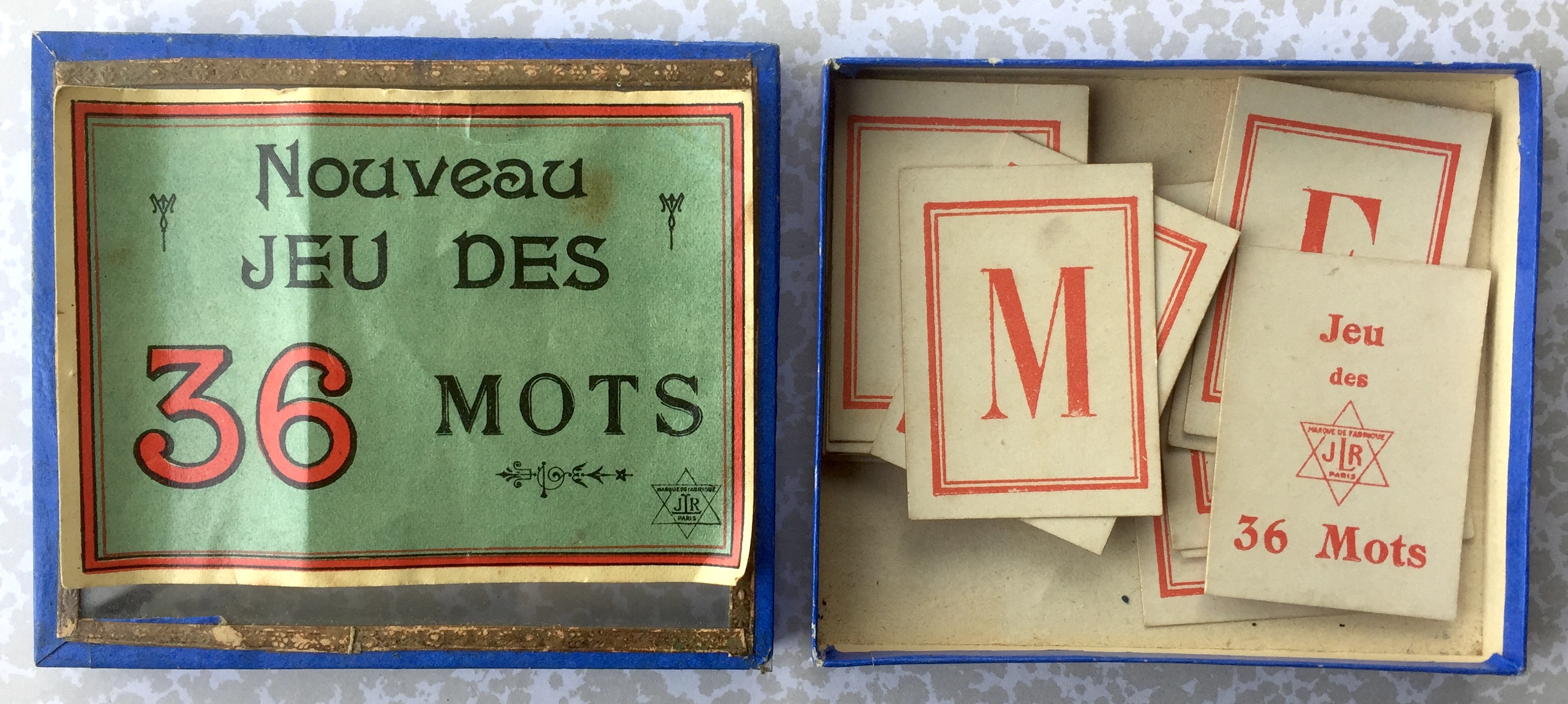 Nouveau Jeu des 36 Mots