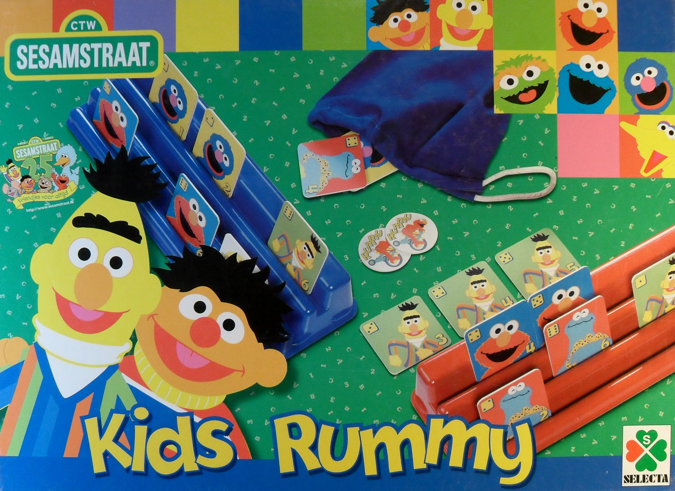 Kids Rummy: Sesamstraat