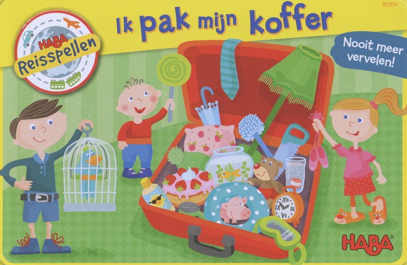 Ik pak mijn koffer