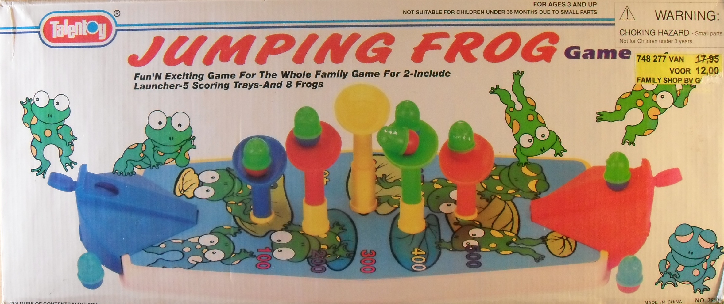 Jumping Frog Game