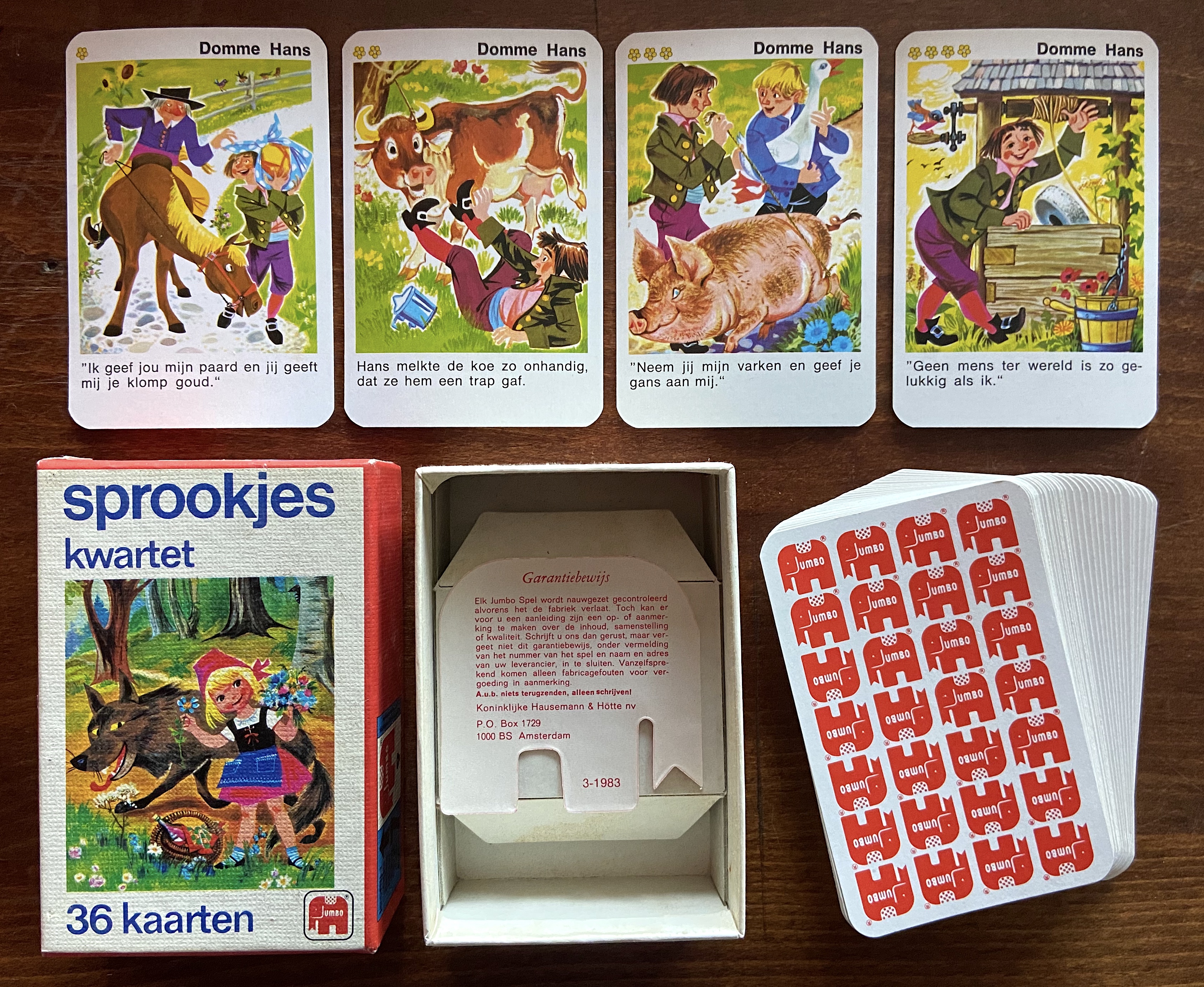 Sprookjes Kwartet (36 kaarten)