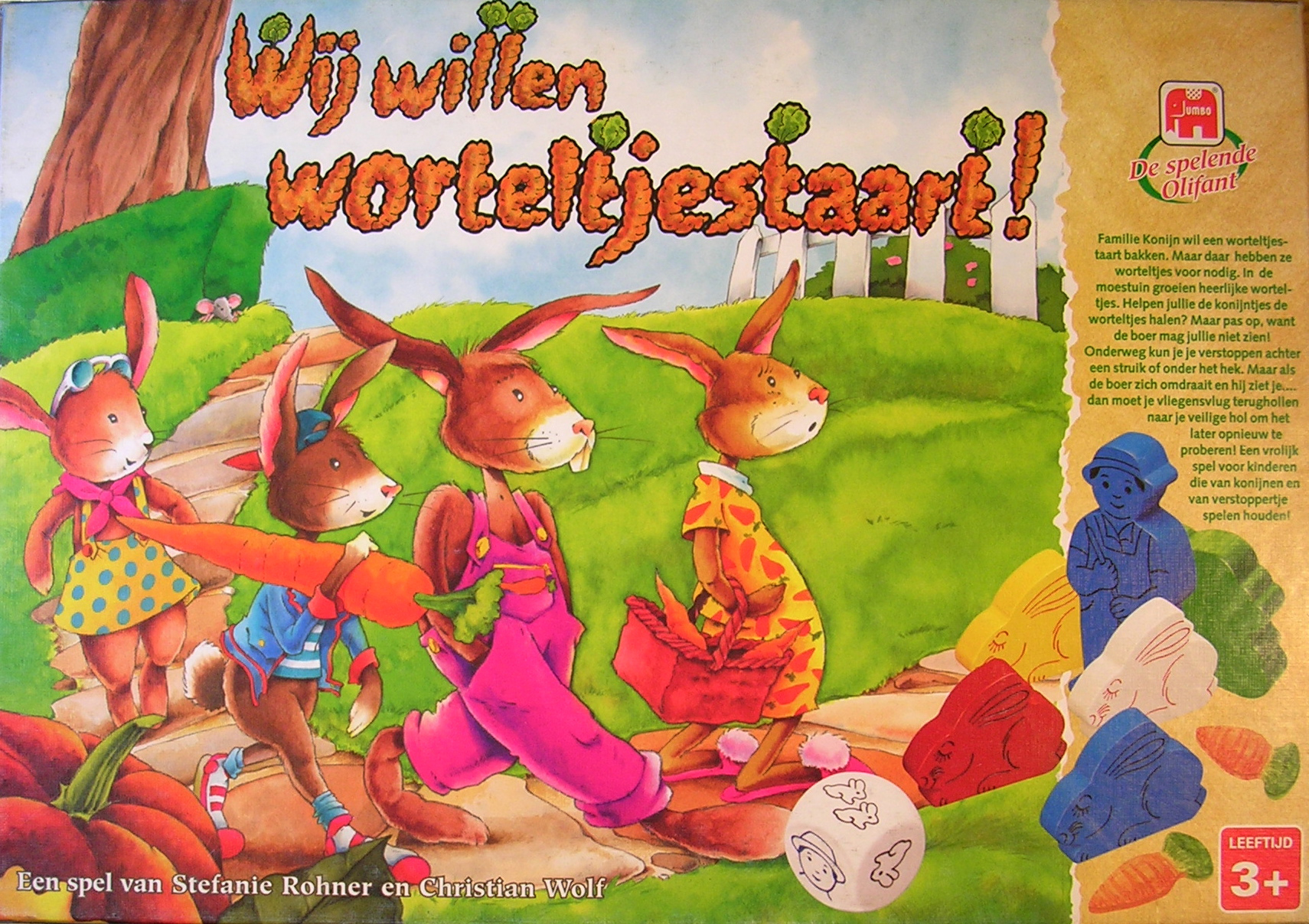 Wij willen worteltjestaart!
