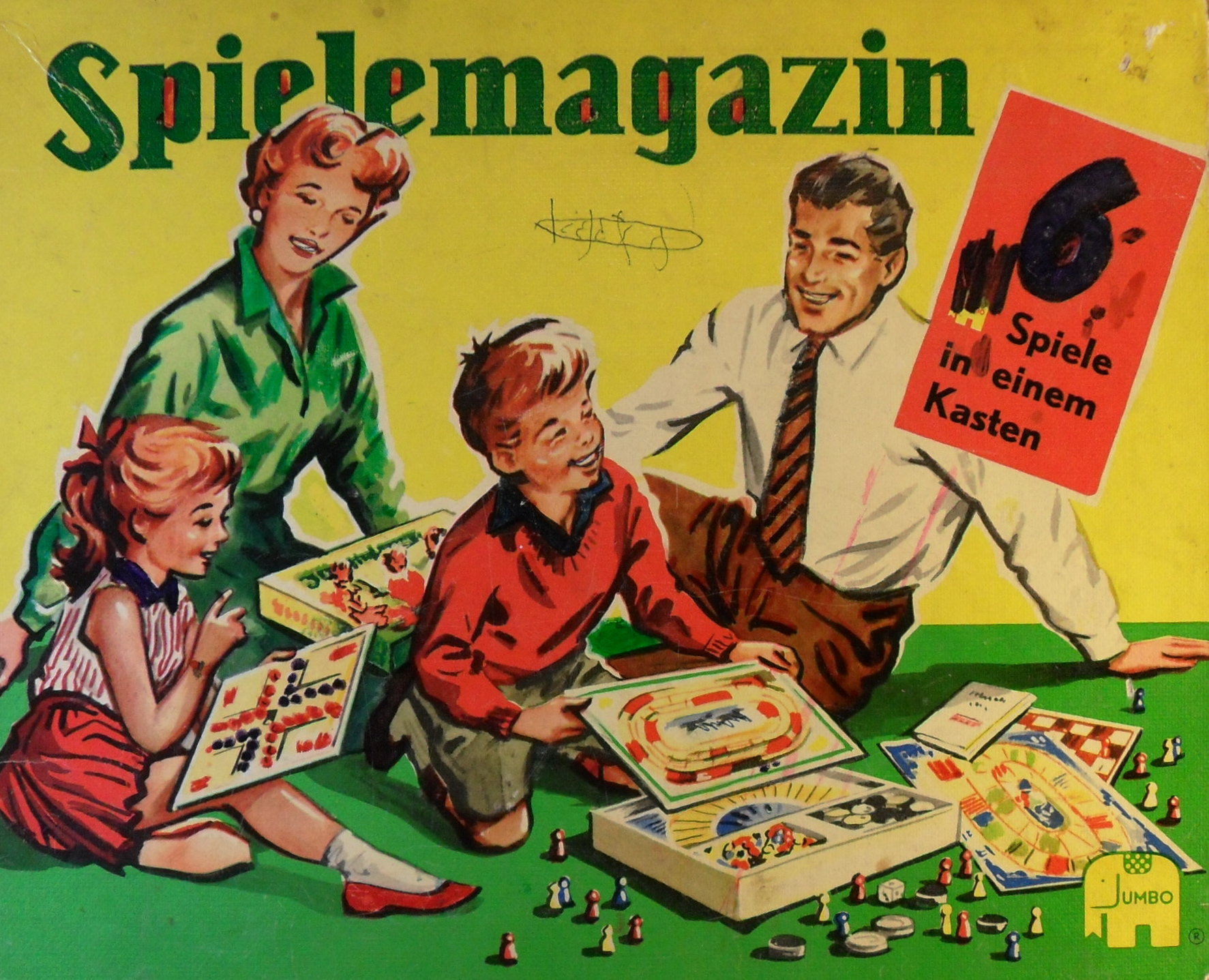 Spielemagazin: 6 Spiele in einem Kasten