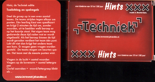Hints: Techniek edition