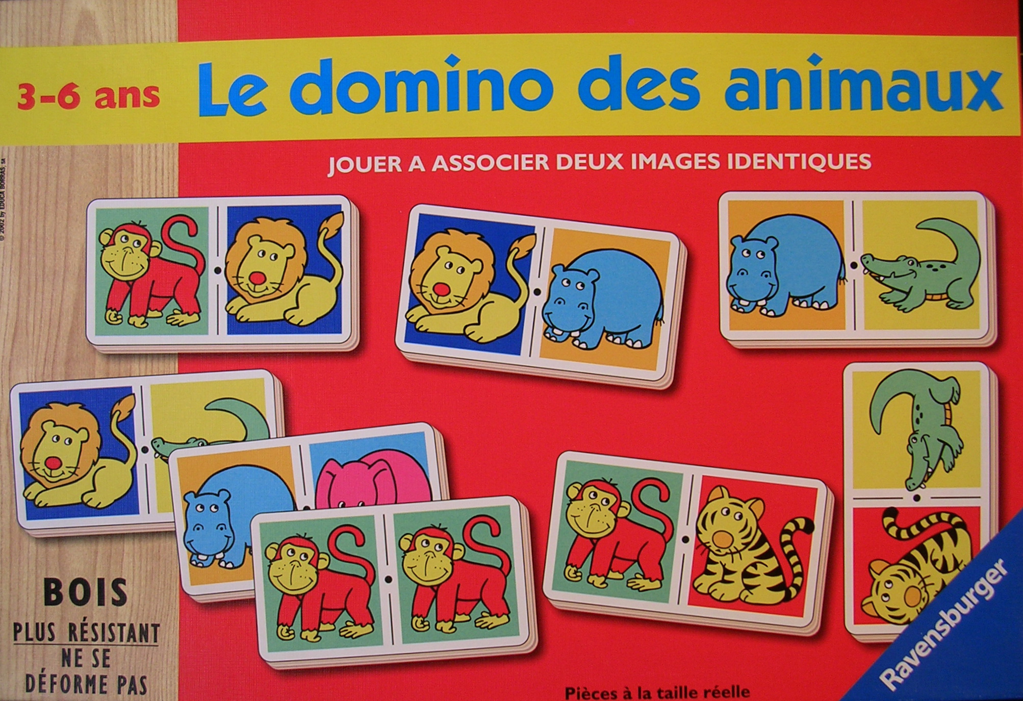 Le domino des animaux