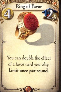 Alchemists: Ring of Favor