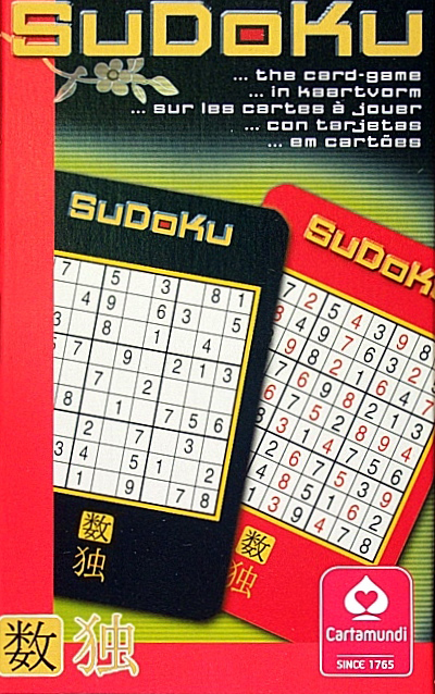 Sudoku ...in Kaartvorm