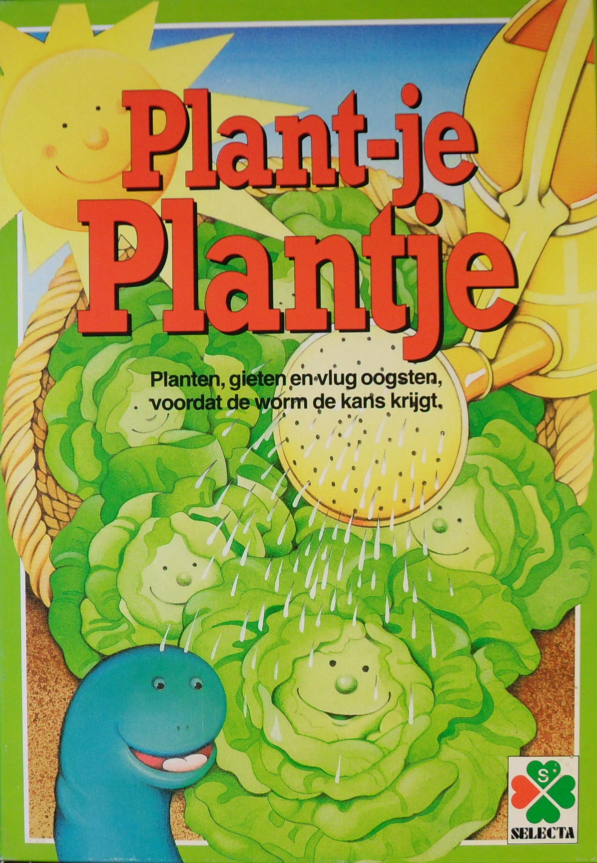 Plant-je Plantje (Planten, gieten en vlug oogsten voordat de worm de kans krijgt)