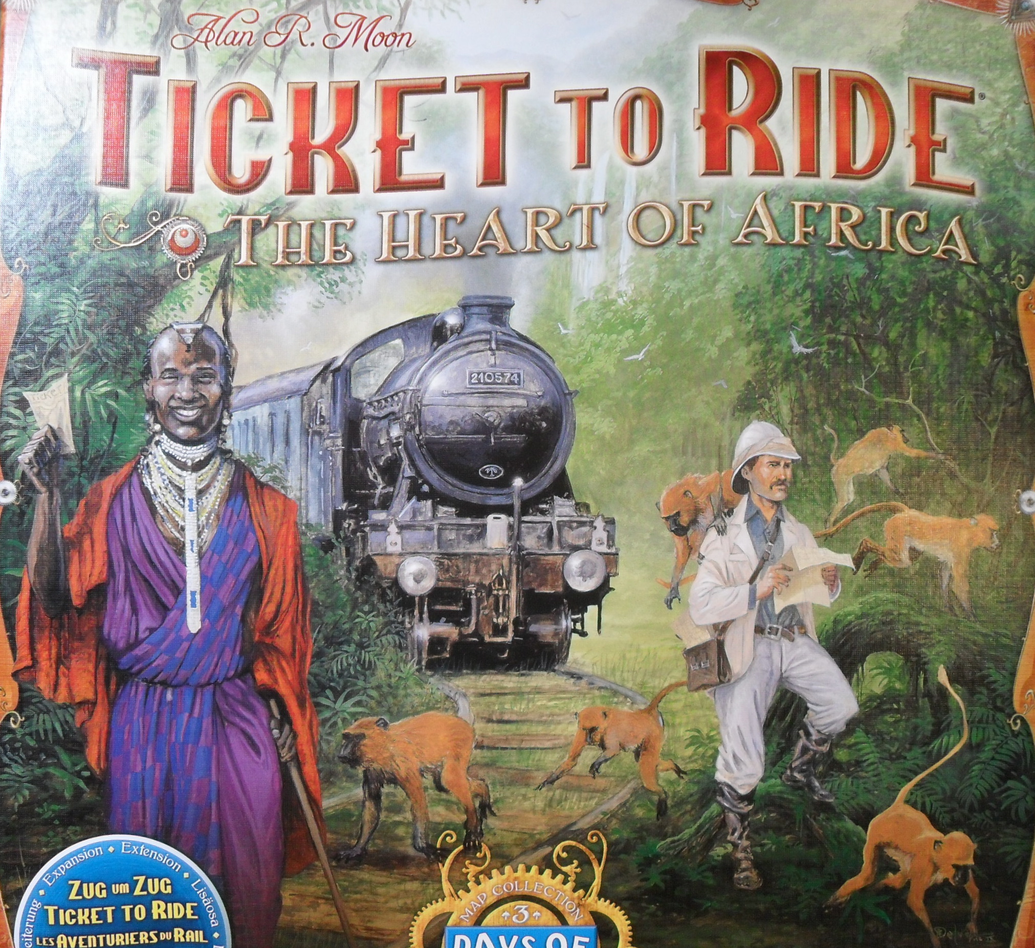 Ticket to Ride Map Collection: Volume 3 - The Heart of Africa