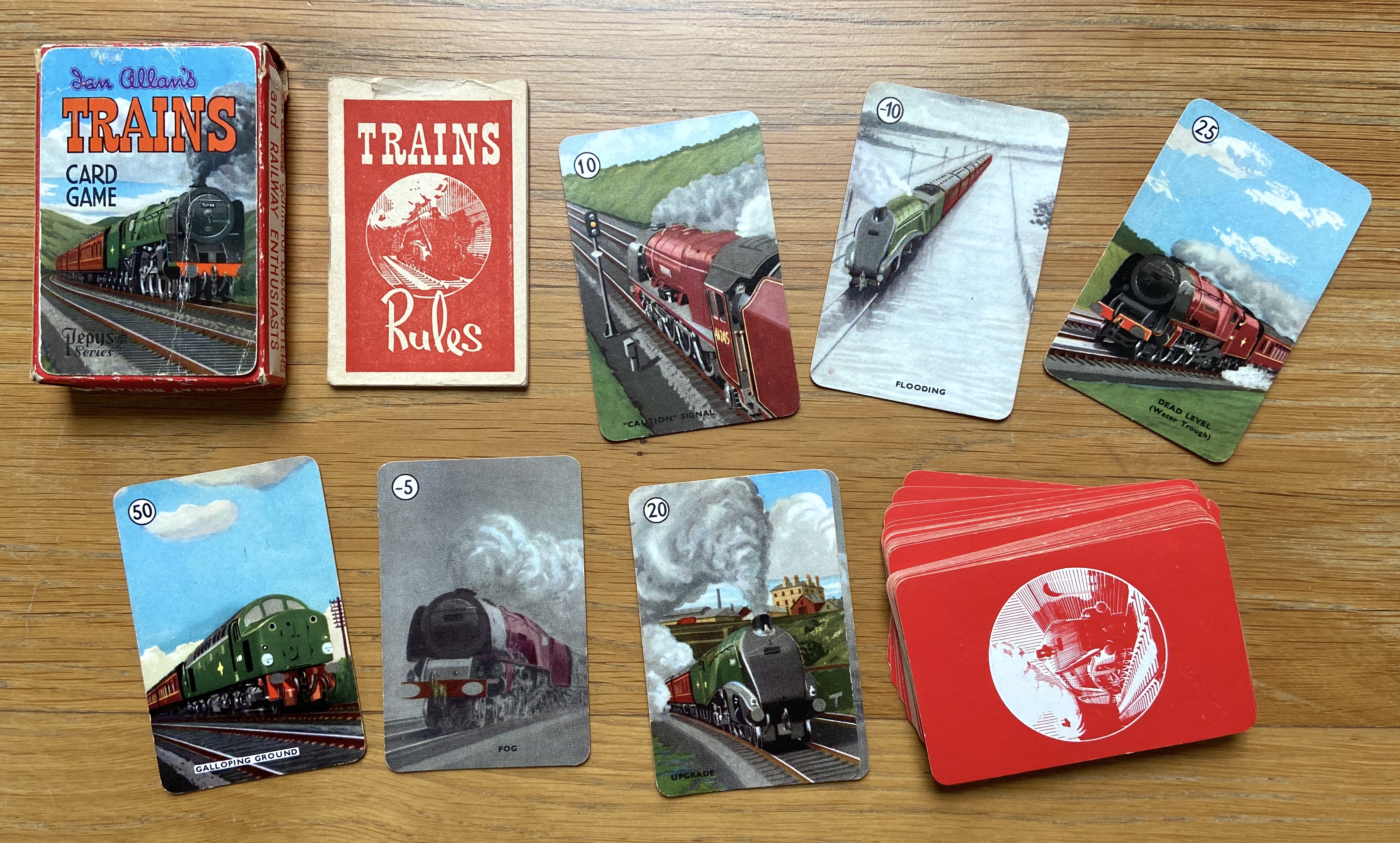 Ian Allan's Trains Card Game