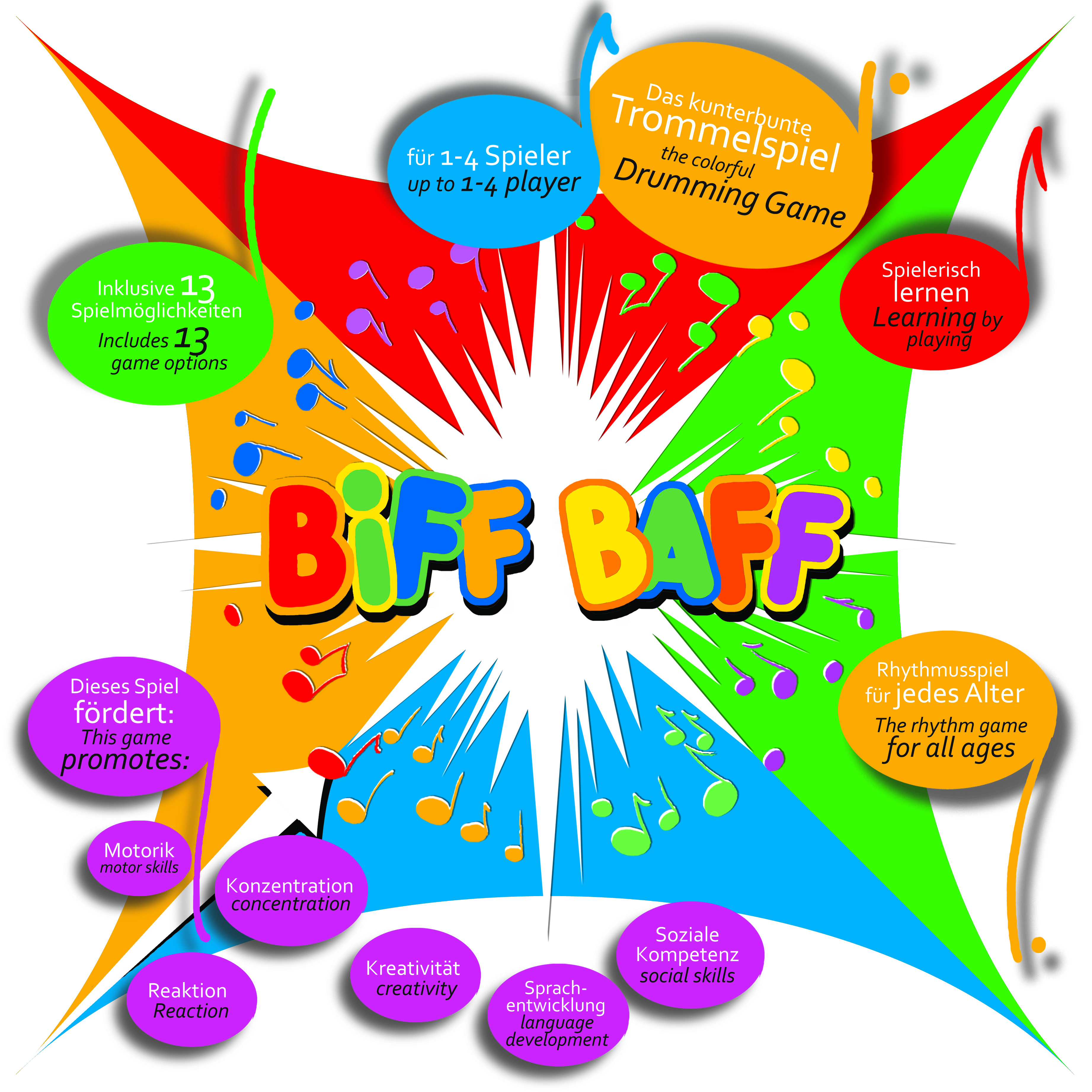Biff Baff Trommelspiel