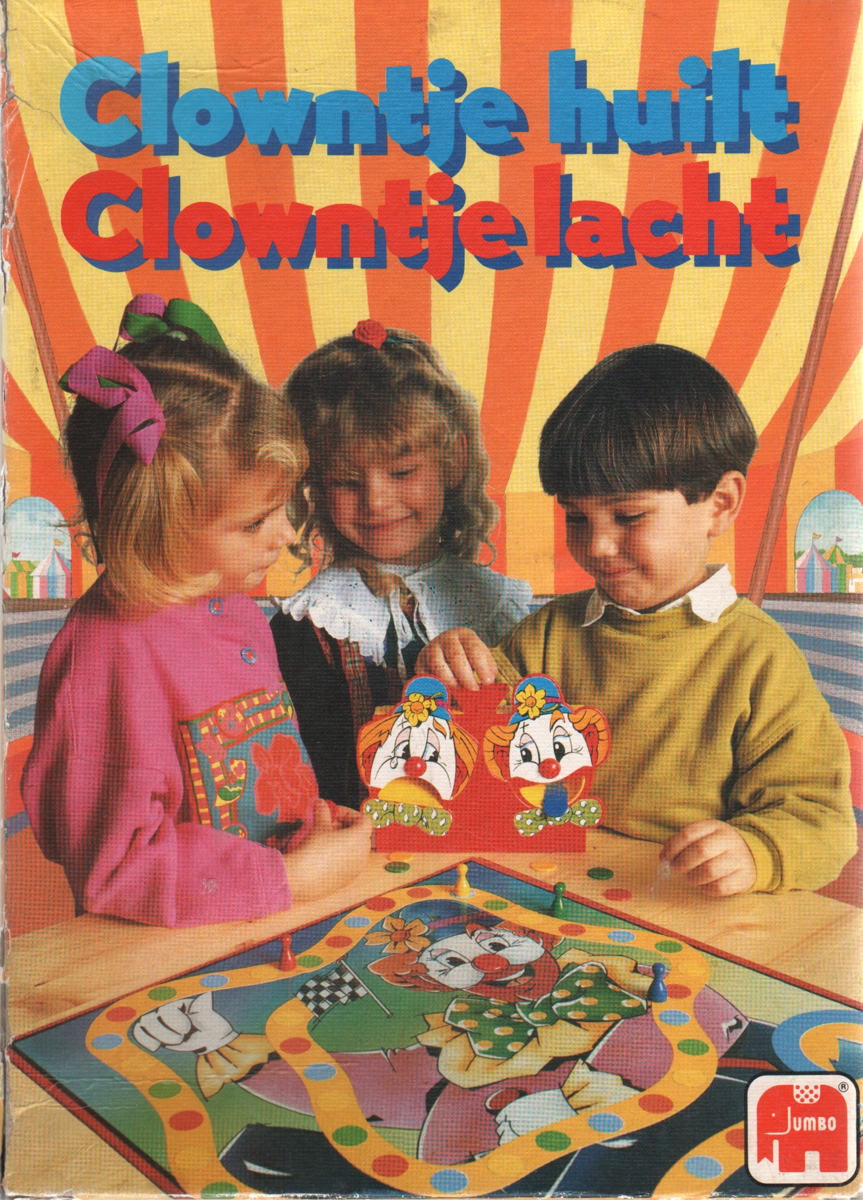 Clowntje huilt Clowntje lacht
