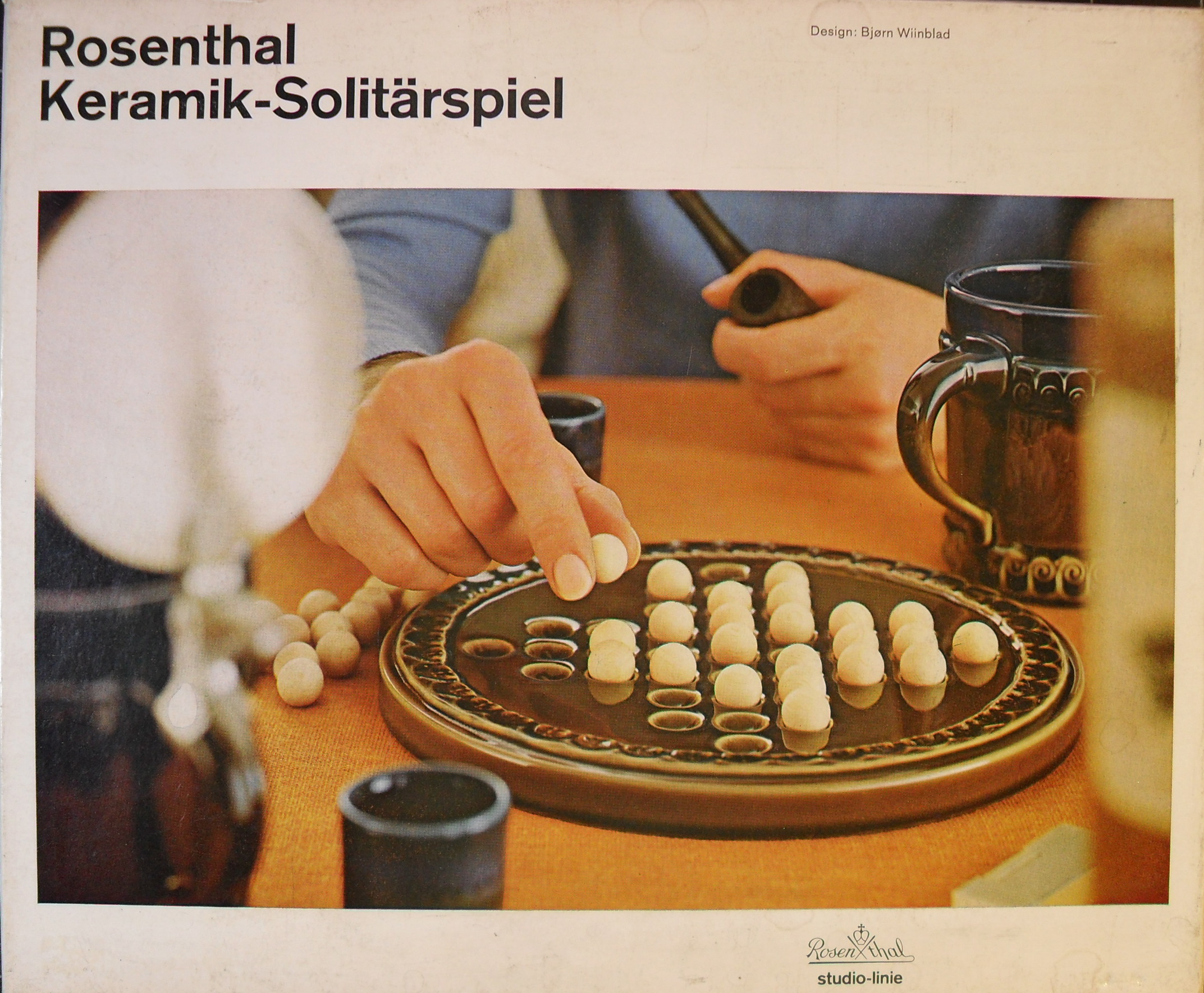 Solitarspiel - Keramik
