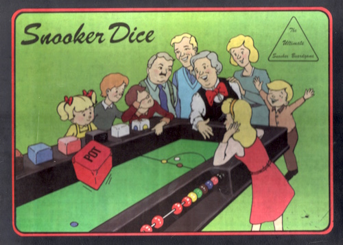 Snooker Dice: The Ultimate Snooker Boardgame