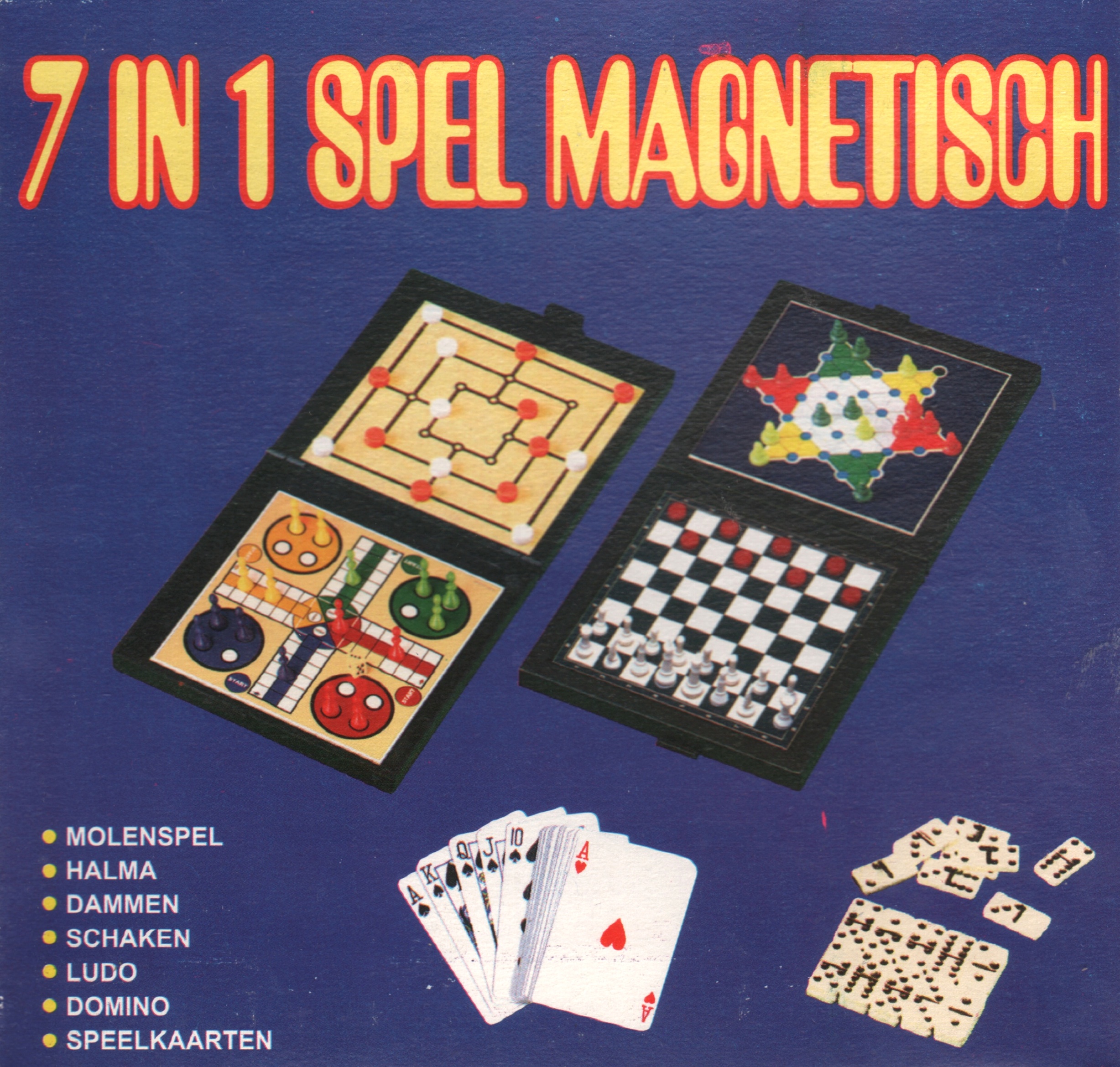 7 in 1 Spel Magnetisch