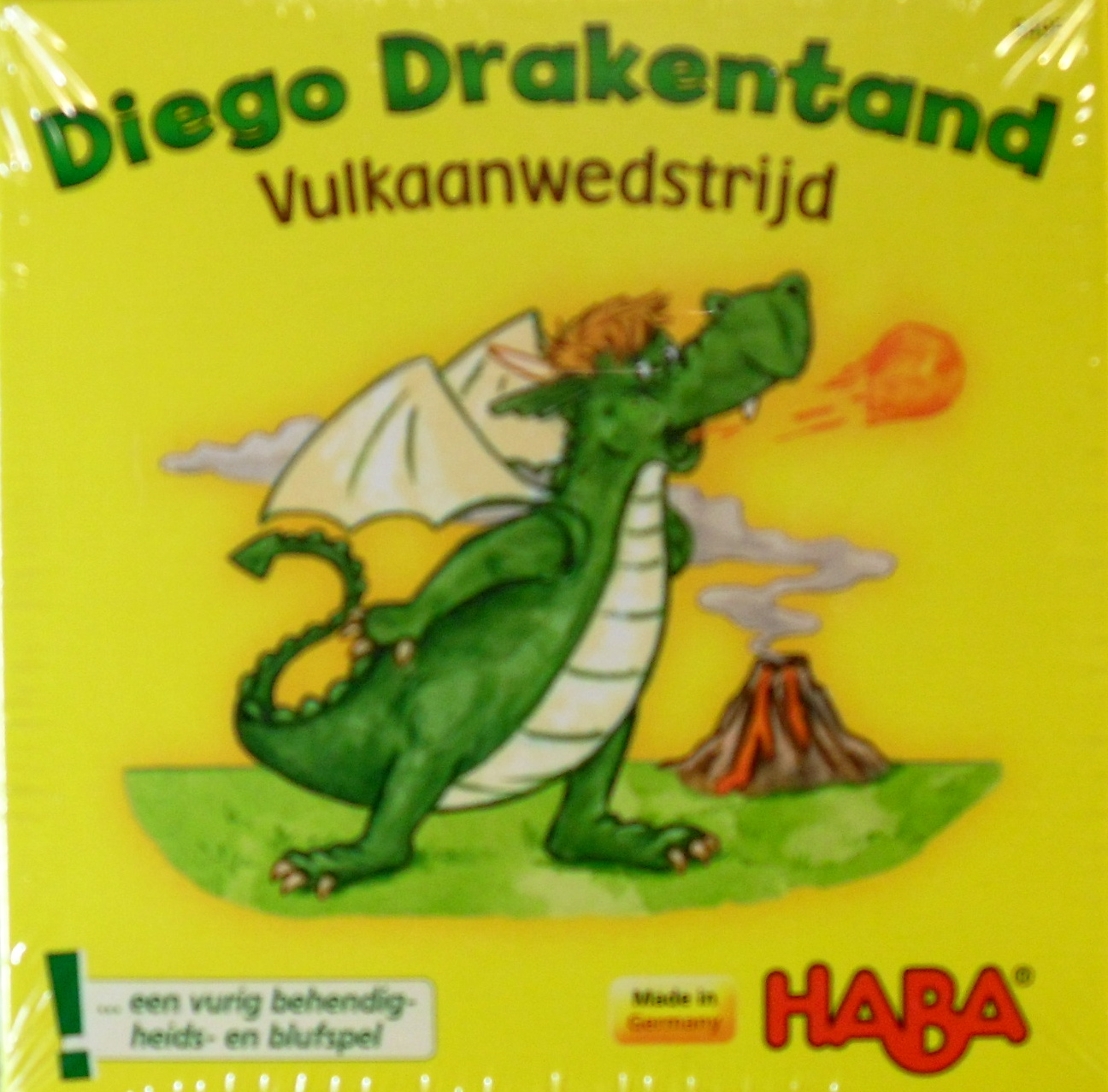 Diego Drakentand Vulkaanwedstrijd