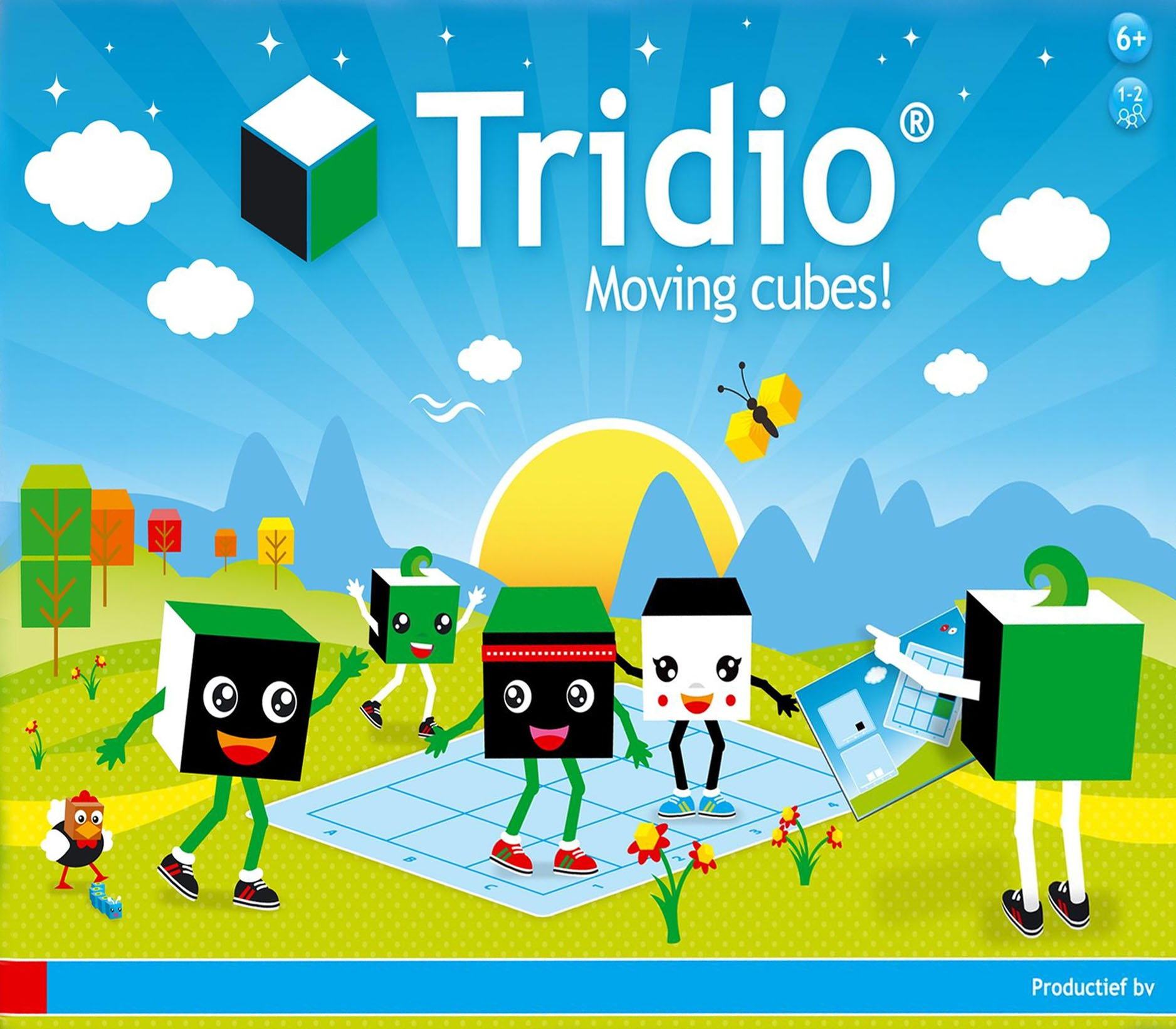 Tridio - Moving cubes!