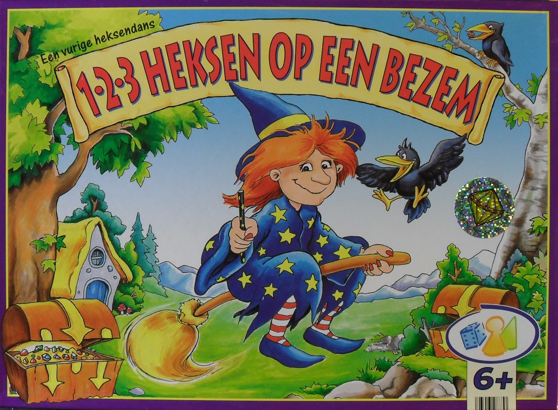 1-2-3 Heksen op een Bezem