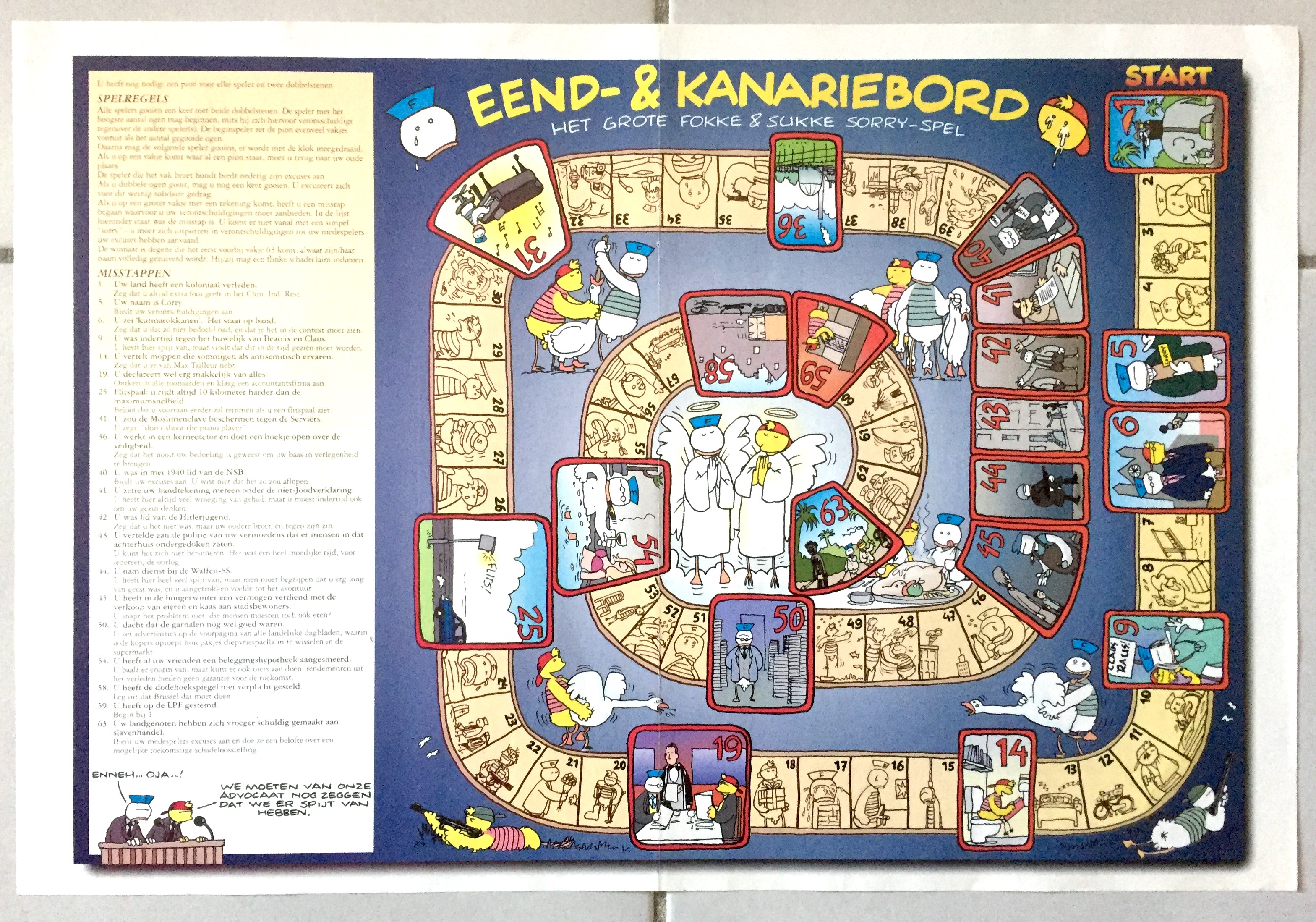 Eend- & Kanariebord