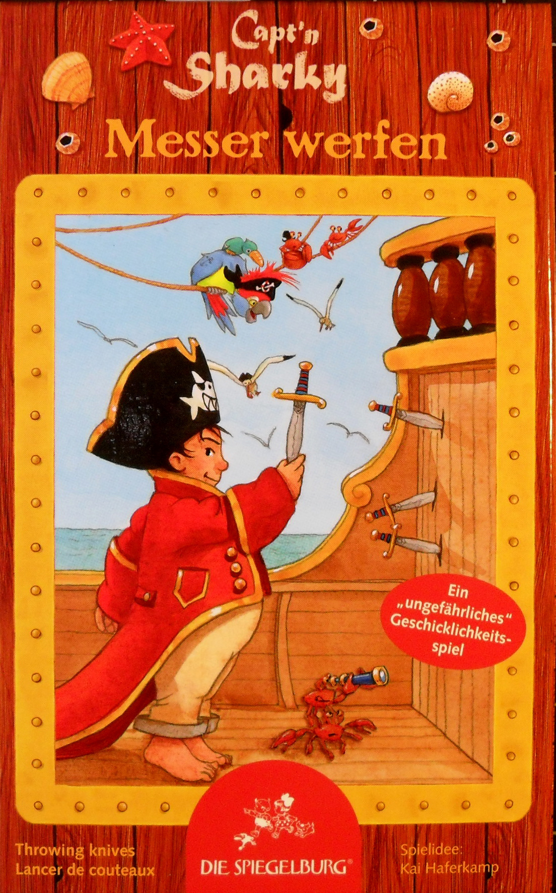 Capt'n Sharky: Messer-werfen