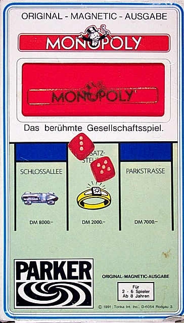 Monopoly: Original Magnetic Ausgabe