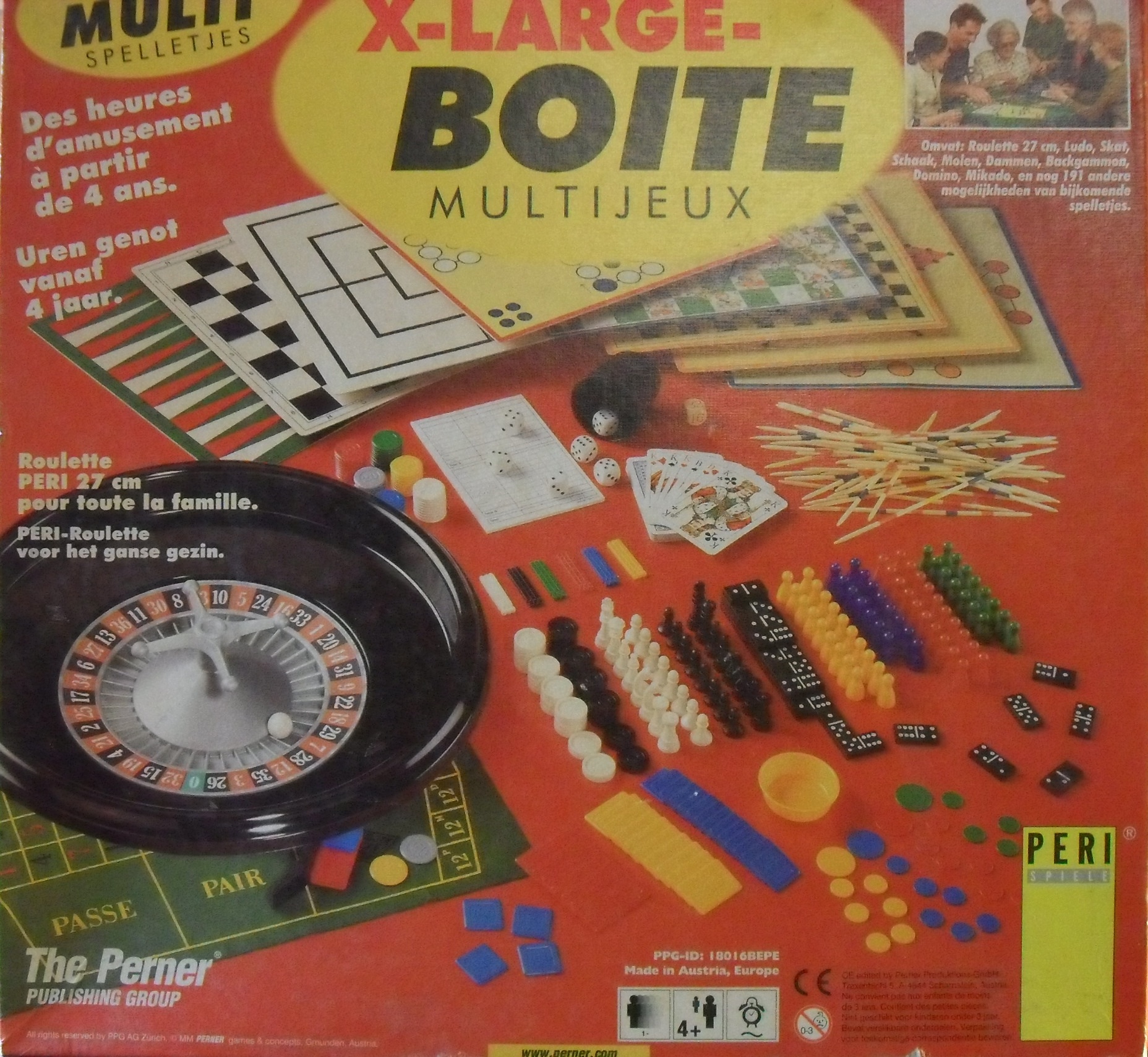 X-Large: Multi Spelletjes (X-Large: Boite Multijeux)