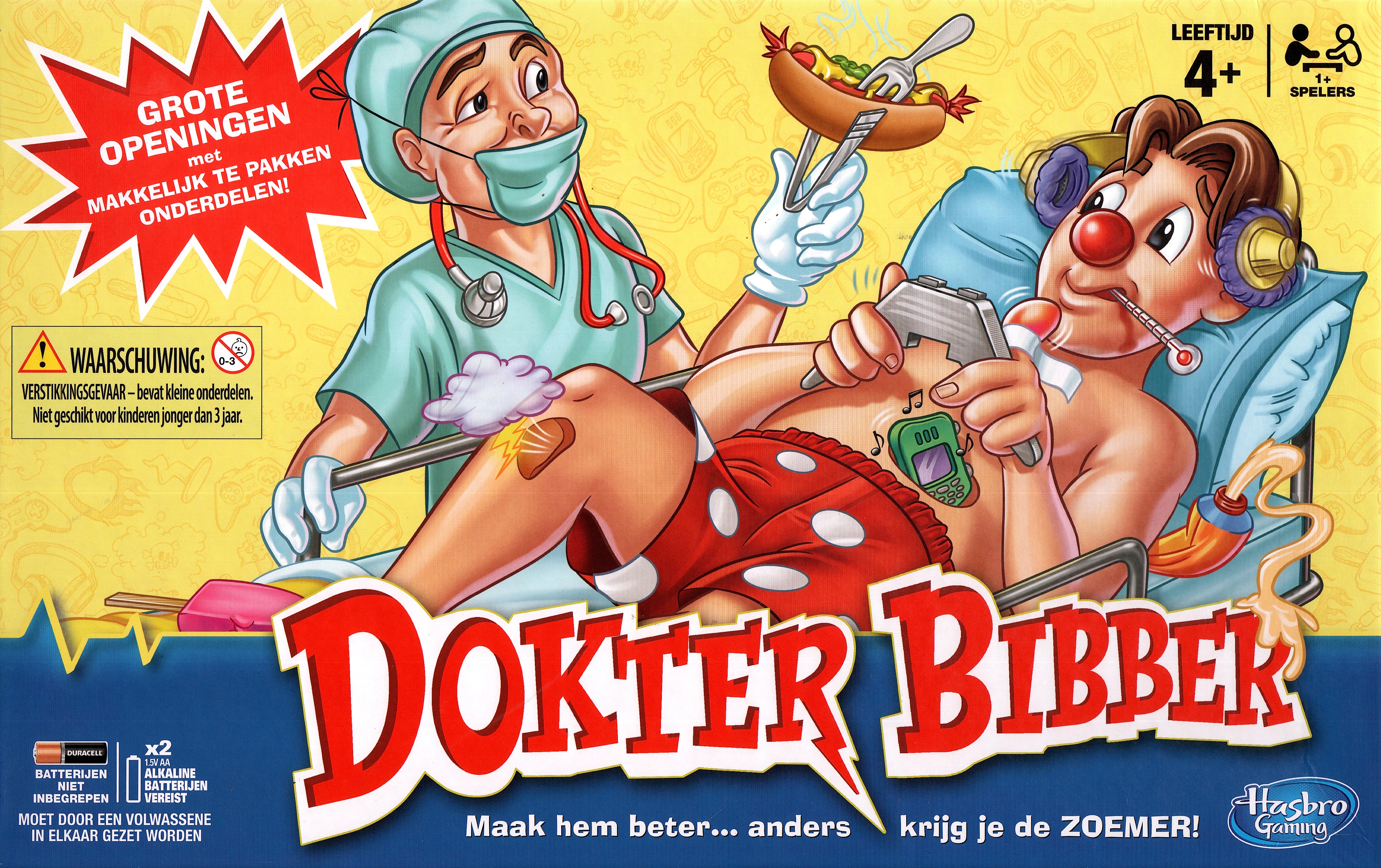 Dokter Bibber: Kleuterspel