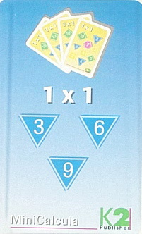 MiniCalcula 1 x 1 - tafels 3, 6 en 9