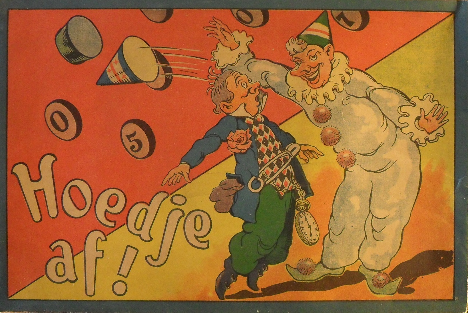 Hoedje af!