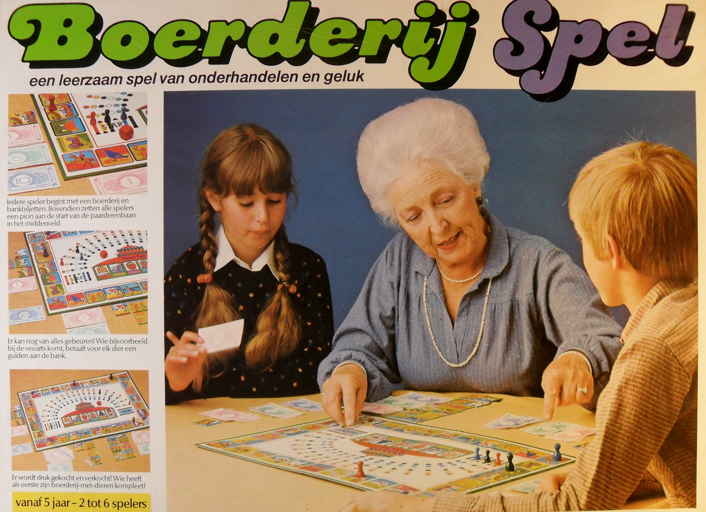 Boerderij Spel (Een leerzaam spel van onderhandelen en geluk)