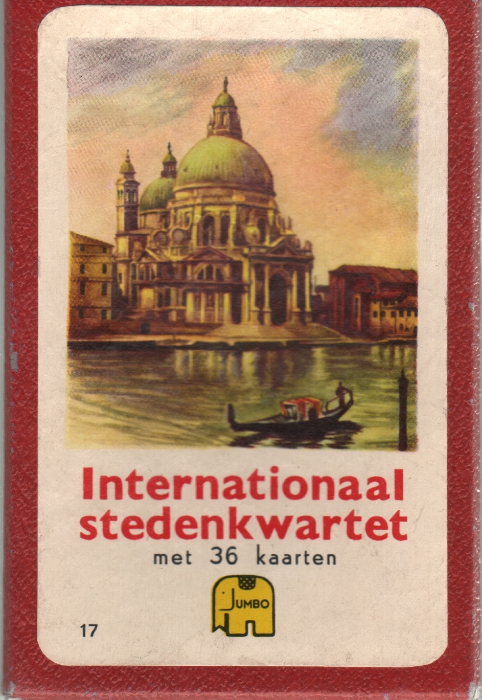 Internationaal Stedenkwartet (met 36 kaarten)