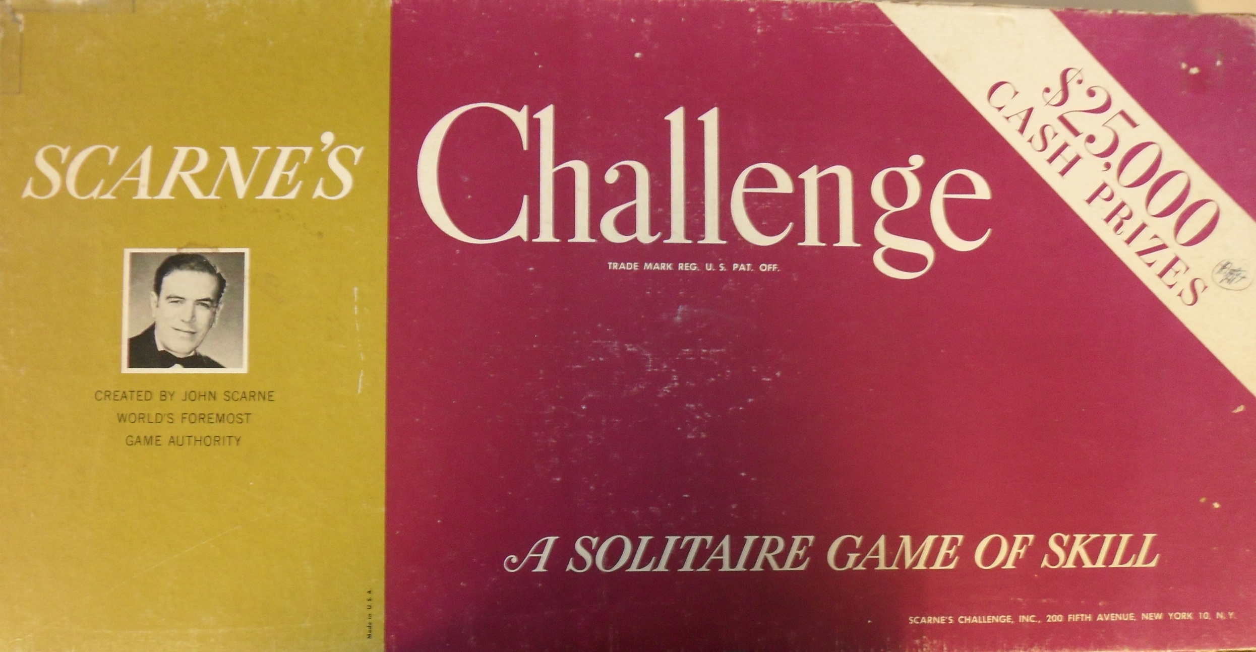 Challenge: A Solitaire Game Of Skill