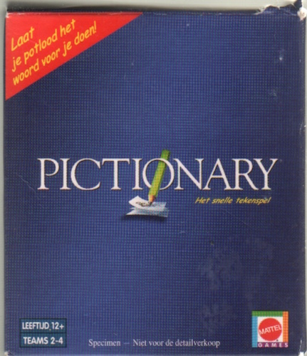 Pictionary: Het Snelle Tekenspel