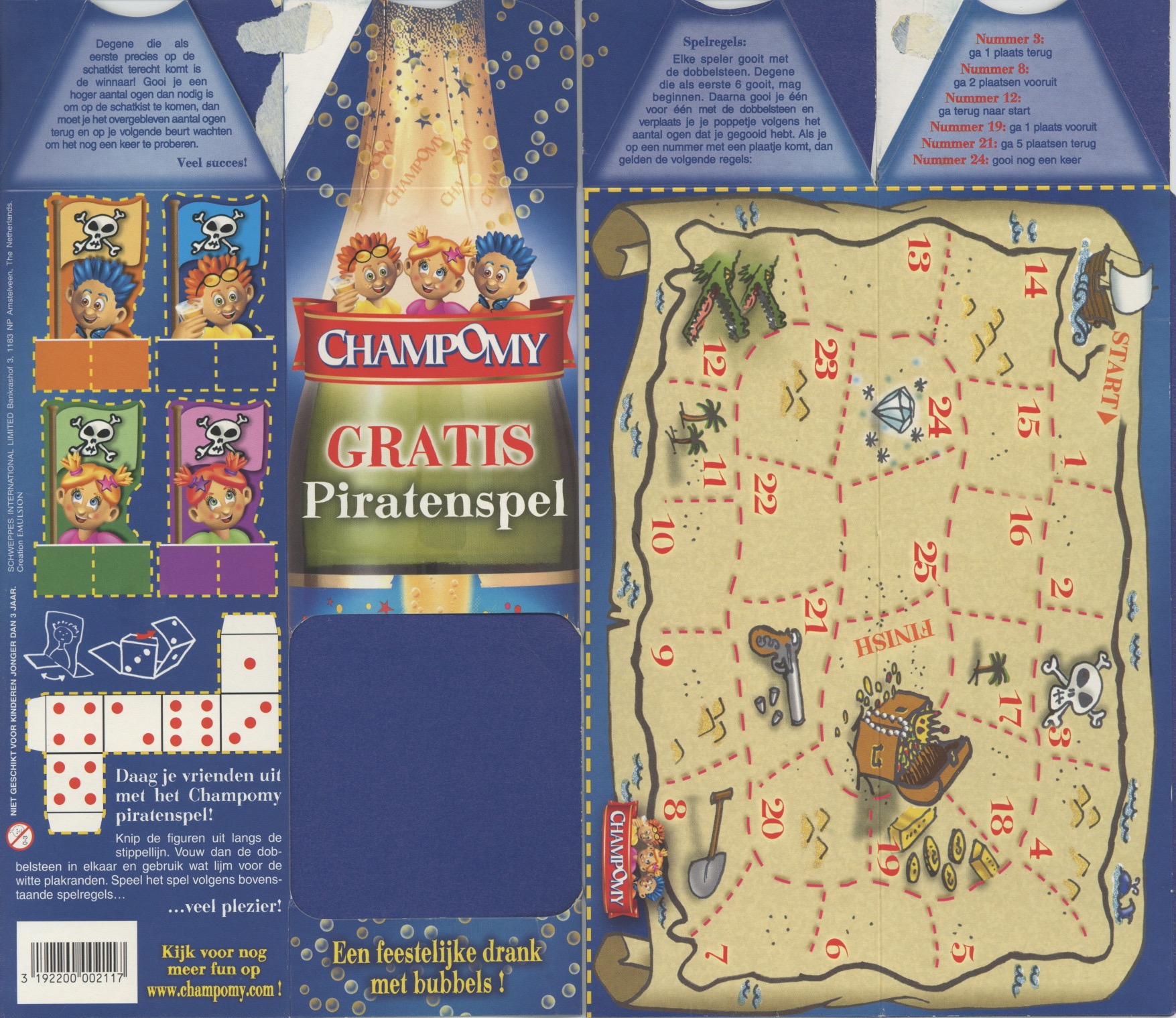 Champomy Piratenspel