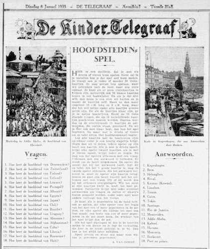 Hoofdstedenspel