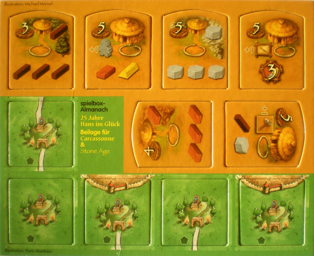 Carcassonne: Die Kultstätte und der Ketzer (mini #7)