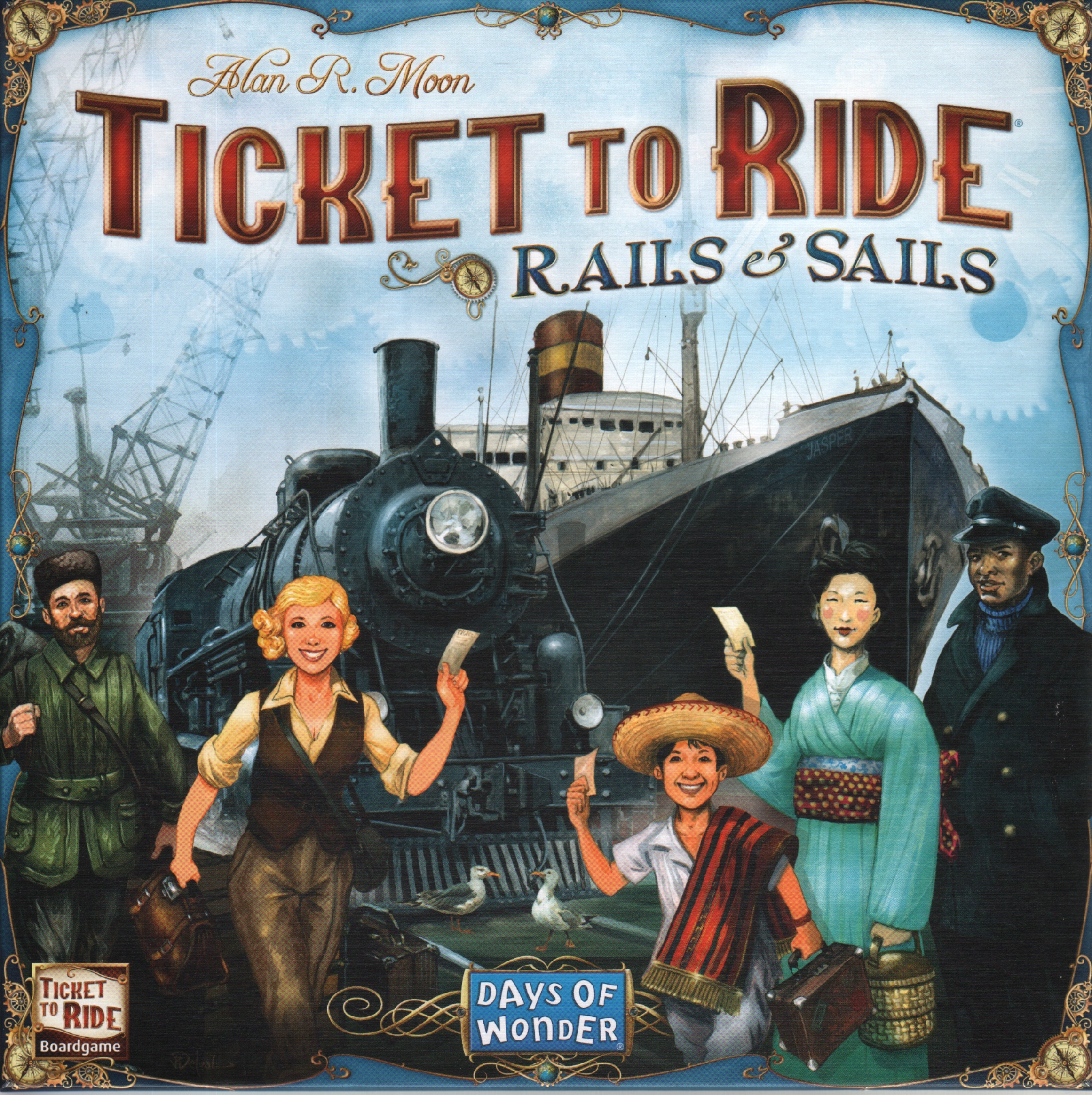 Ticket to Ride: Rails & Sails