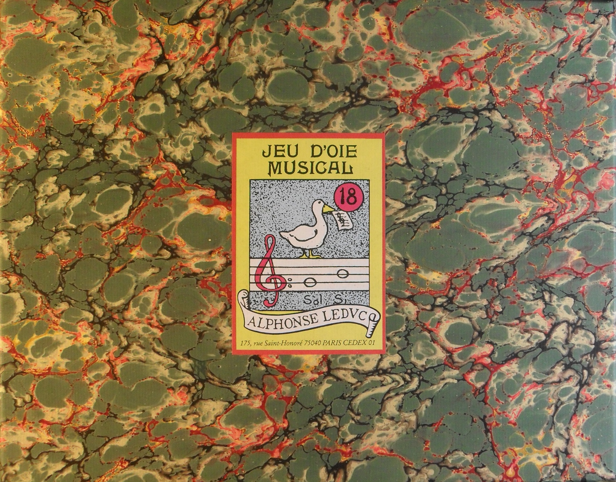 Jeu d'oie Gänse Spiel
