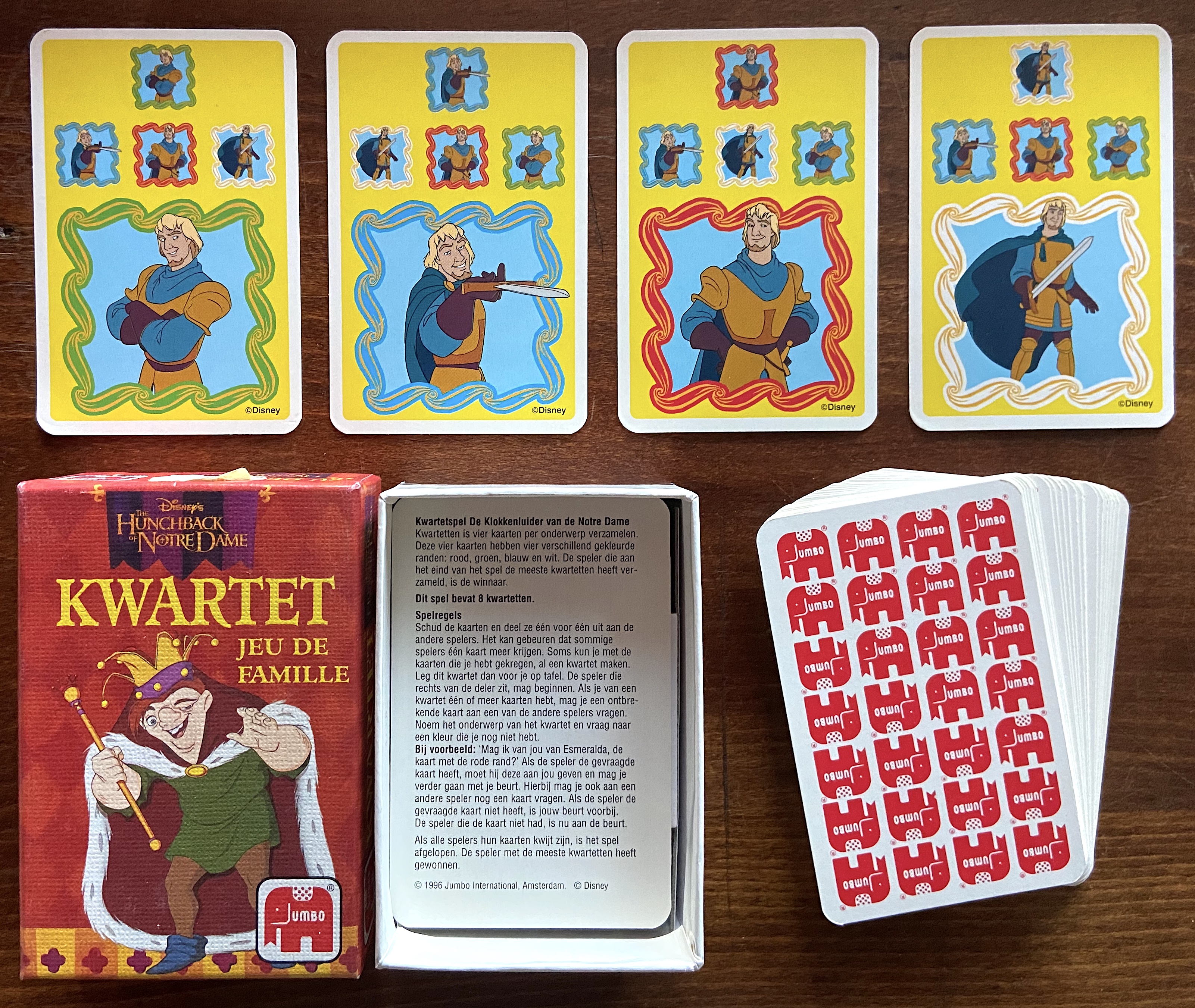 Kwartet: The Hunchback Notre Dame (Jeu de Famille)