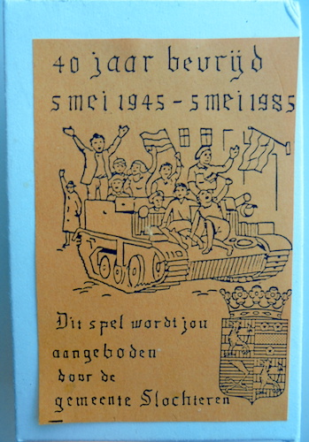 40 jaar Bevrijd (5 mei 1945 - 5 mei 1985): Memory