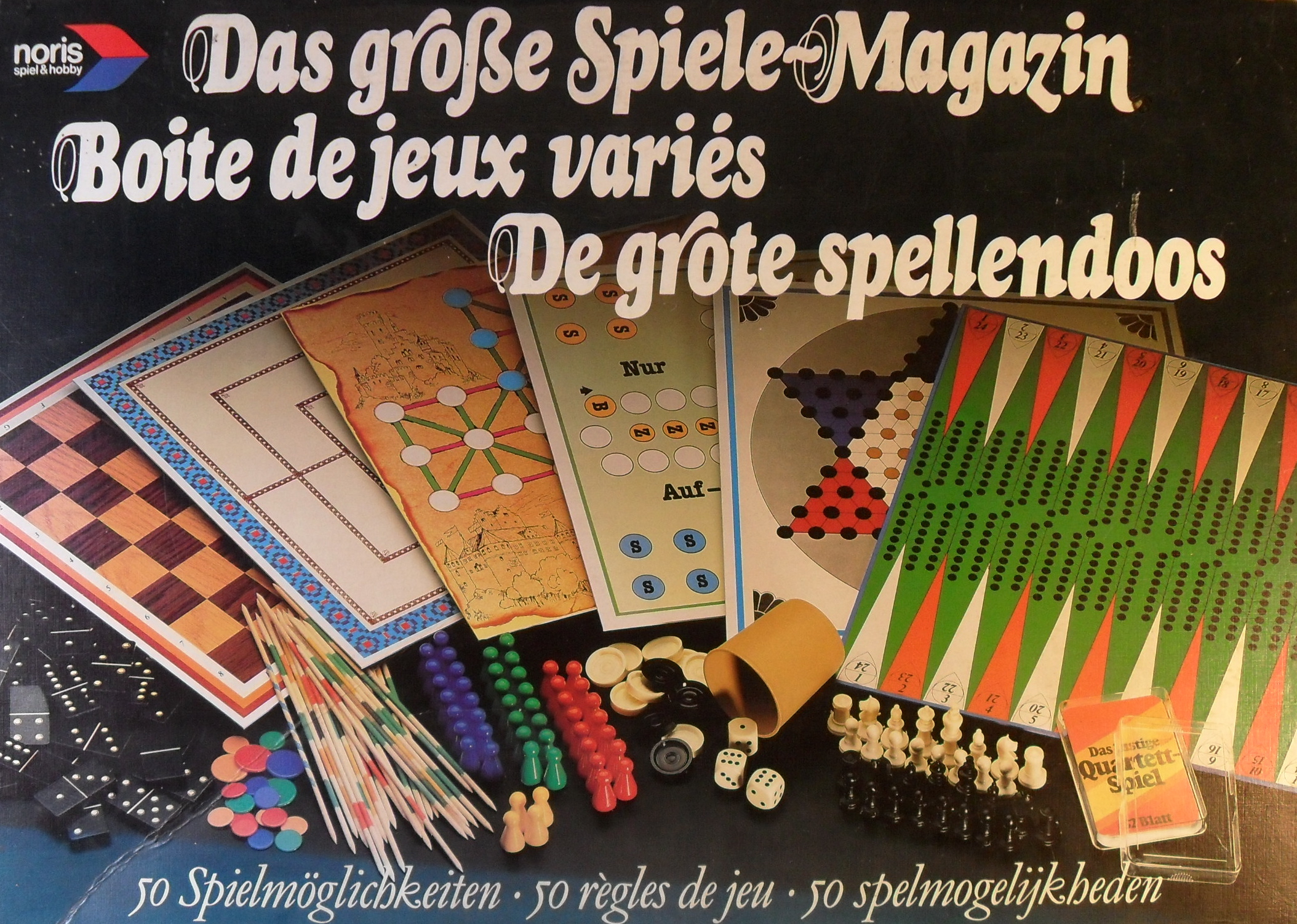 De Grote Spellendoos (50 spelmogelijkheden)