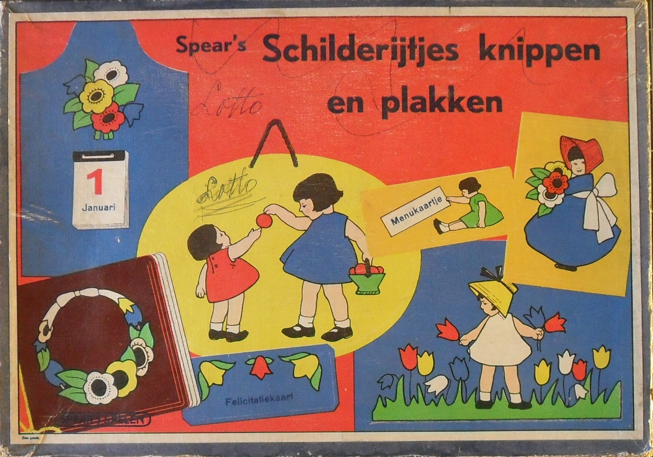 Schilderijtjes Knippen en Plakken