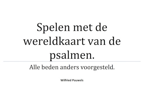 Spelen met de Wereldkaart van de Psalmen