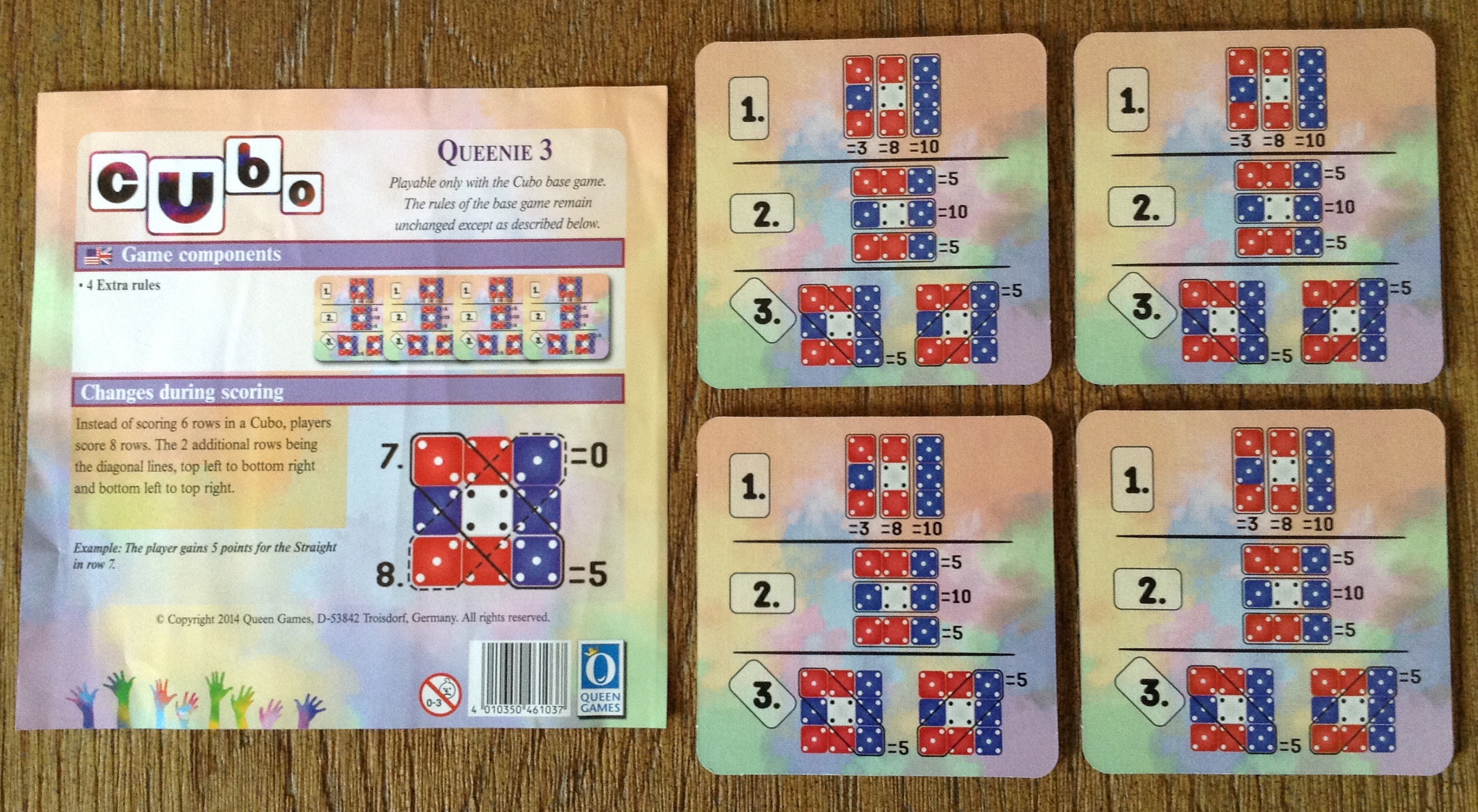 Cubo Queenie 3: Diagonals