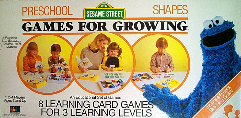 Games for Growing - Sesame Street - Preschool - Shapes