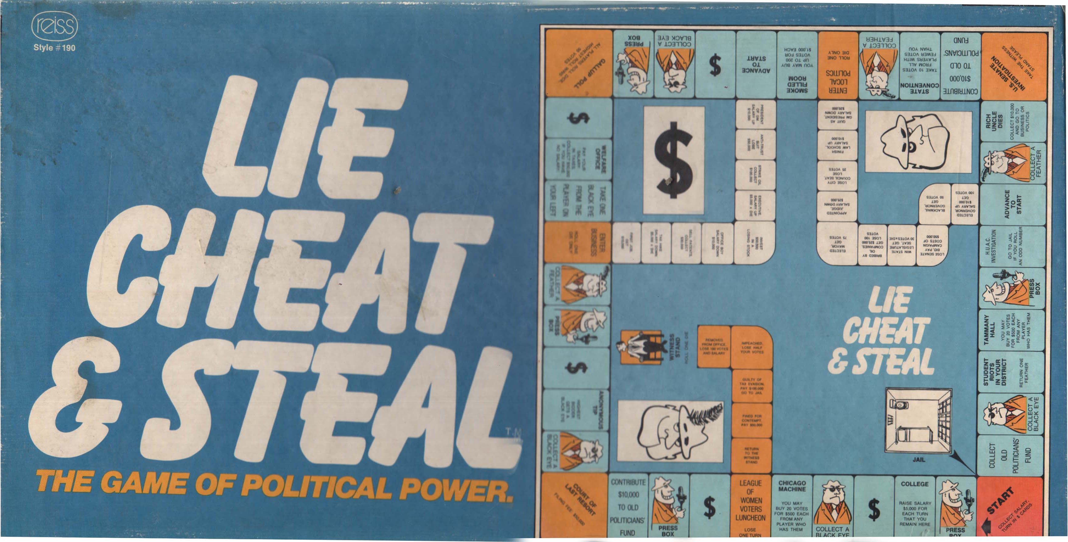 Lie Cheat & Steal