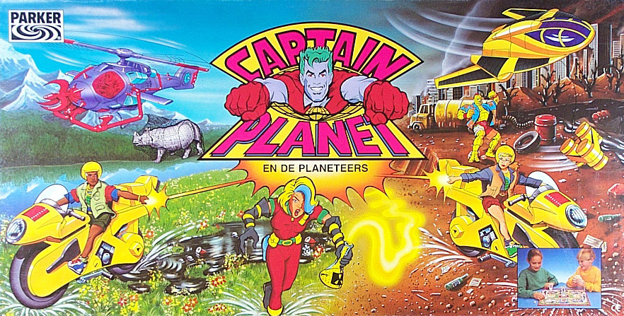Captain Planet en de Planeteers
