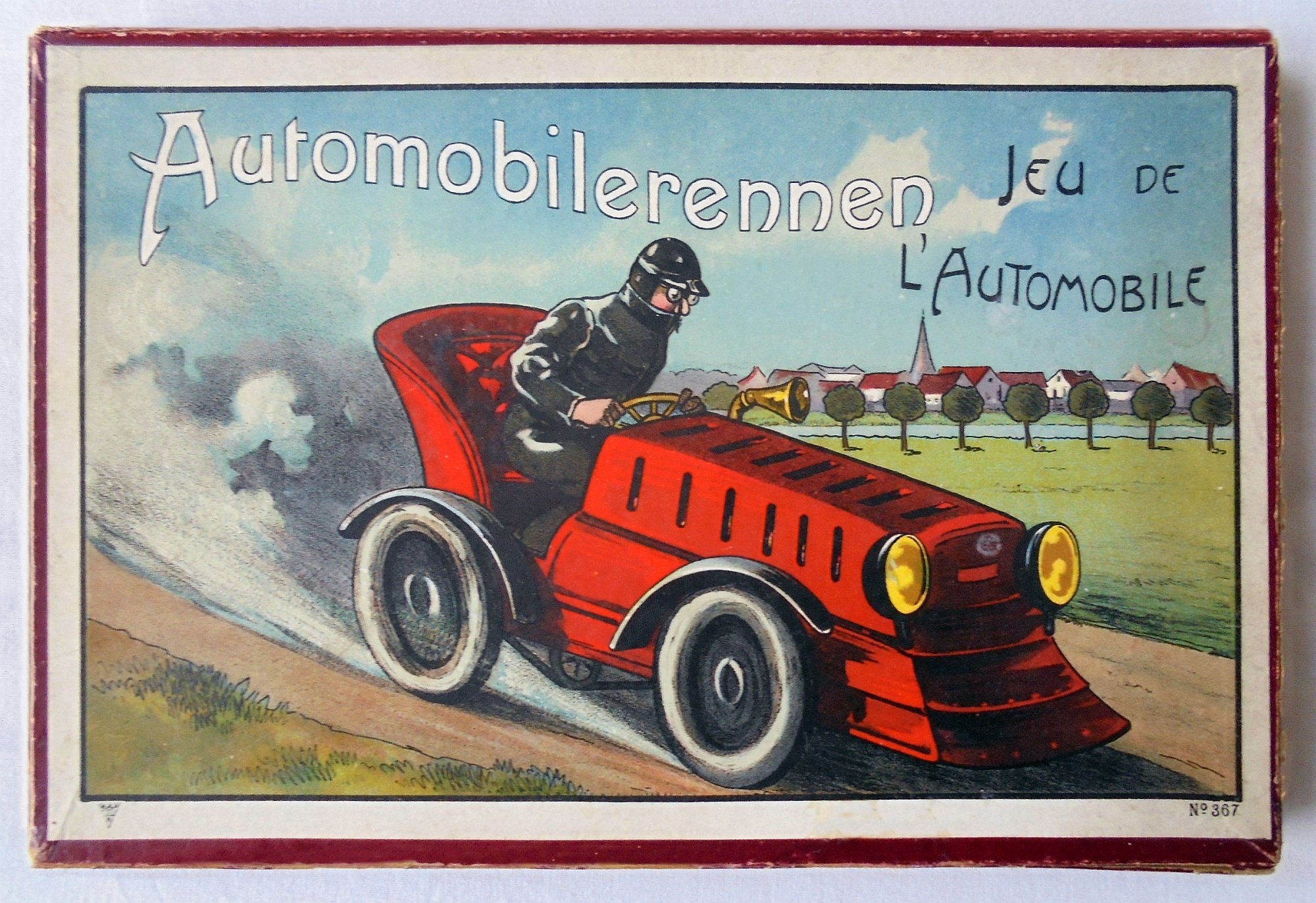 Automobilerennen (Jeu de L'automobile - Automobiel Wedstrijd)