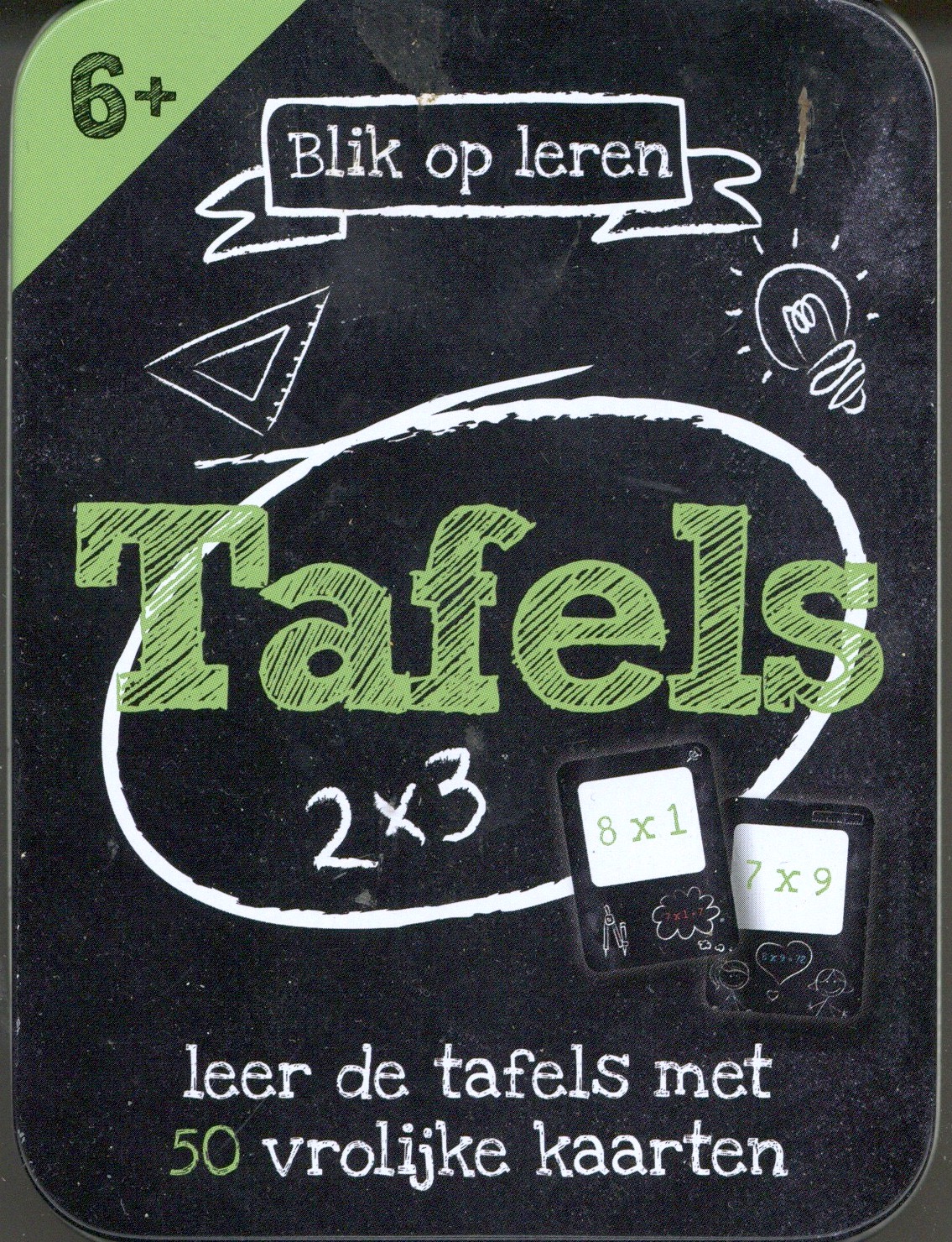 Tafels: Leer de Tafels met 50 vrolijke Kaarten