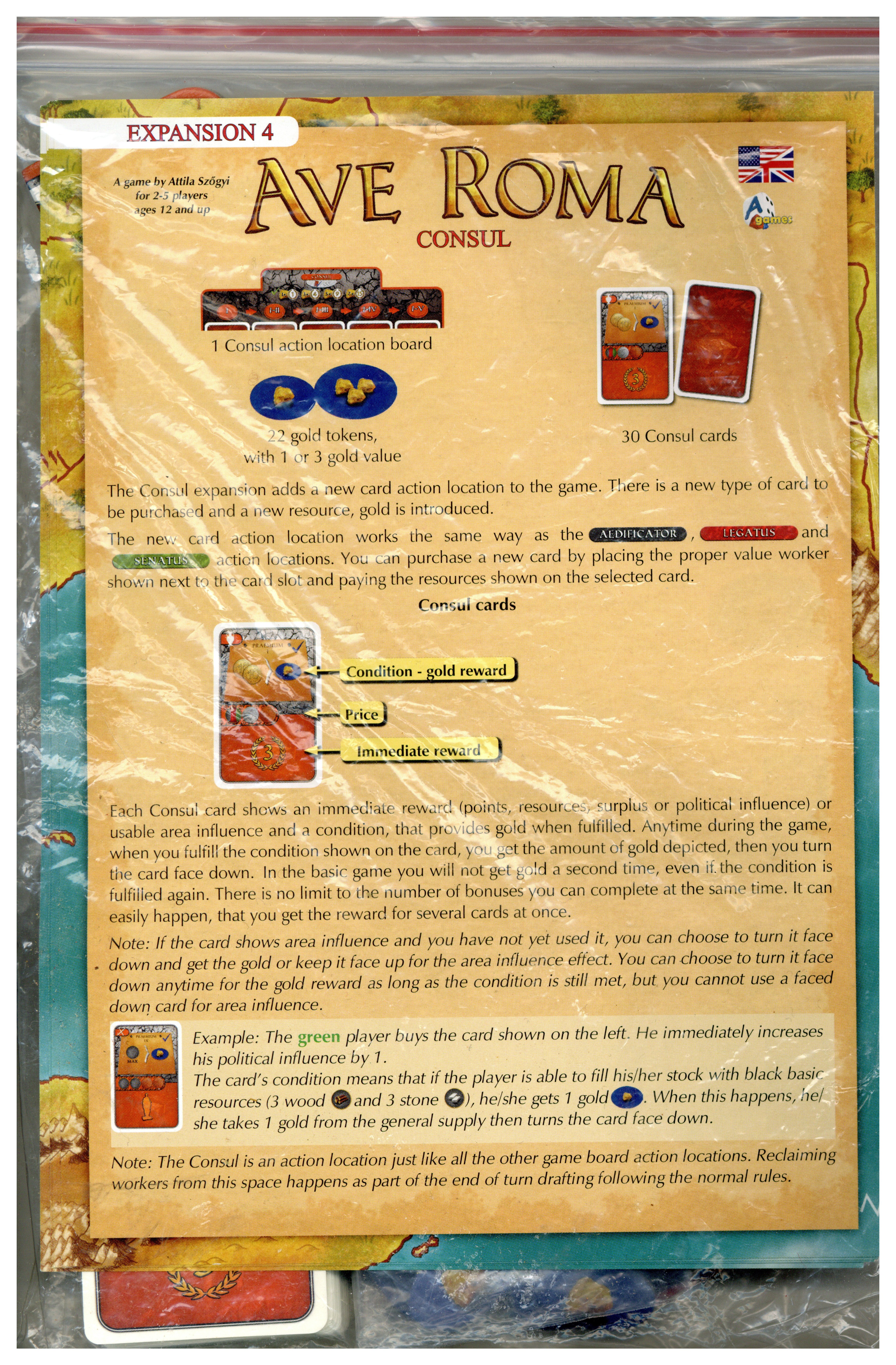 Ave Roma: CONSUL expansion